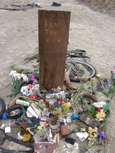 The Memorial for the Kids who died in the fire